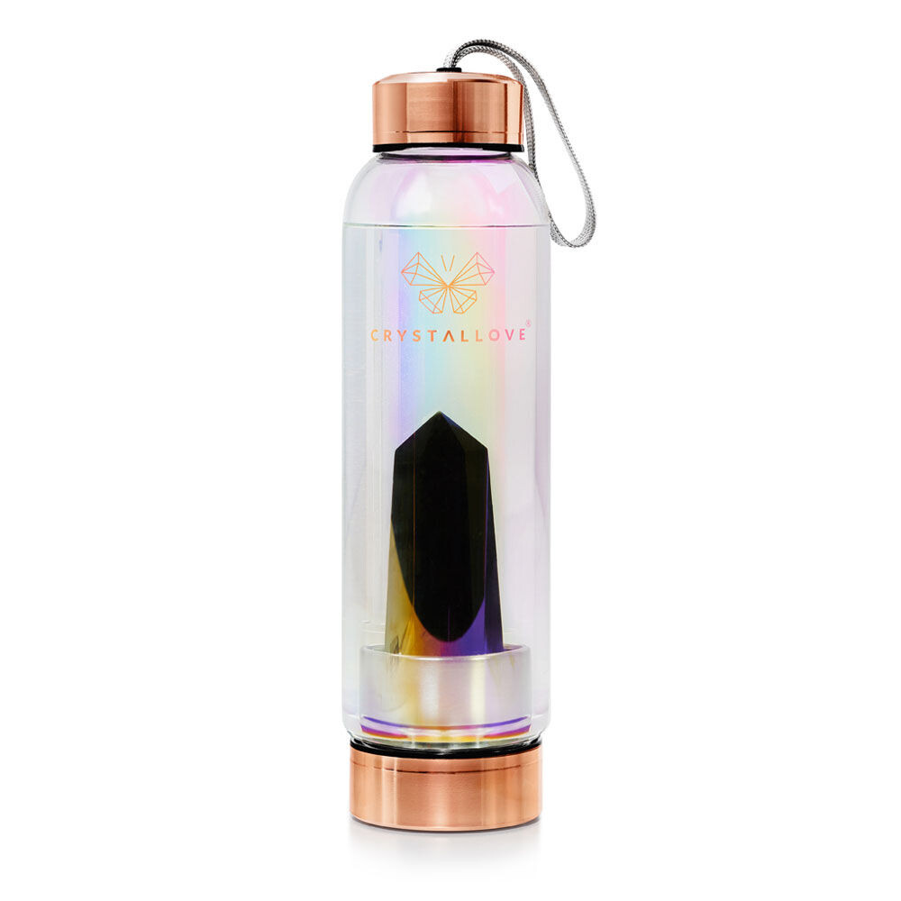 

Бутылка для воды CrystalLove Hologram с обсидианом