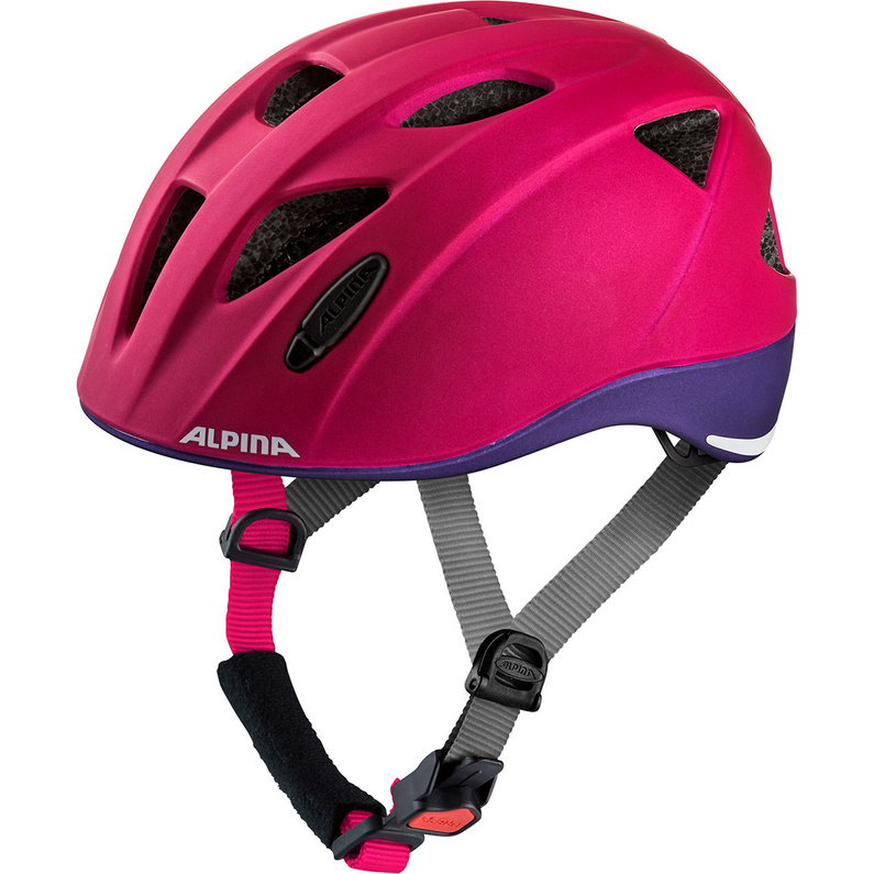 цена Дети Ксимо ЛЭ Велосипедный шлем Alpina, фиолетовый