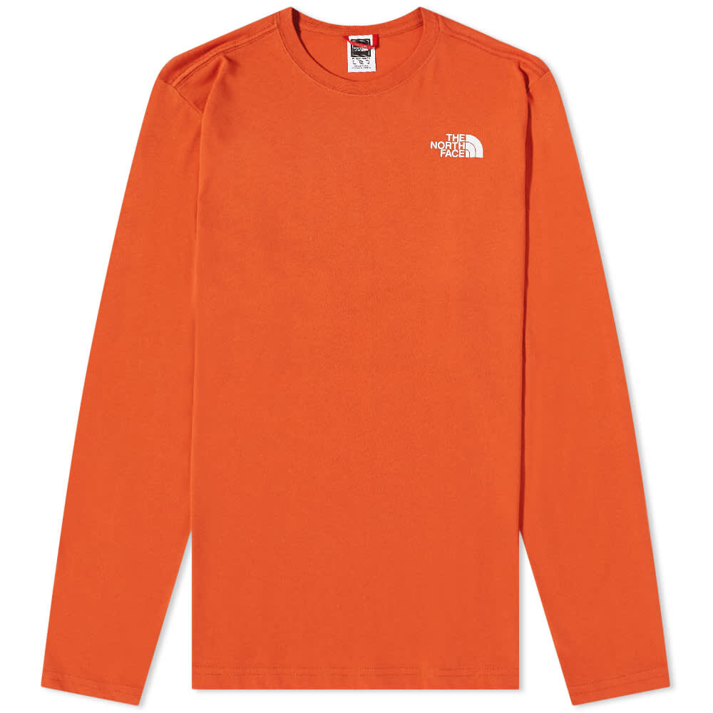 

Футболка The North Face Long Sleeve Red Box Tee