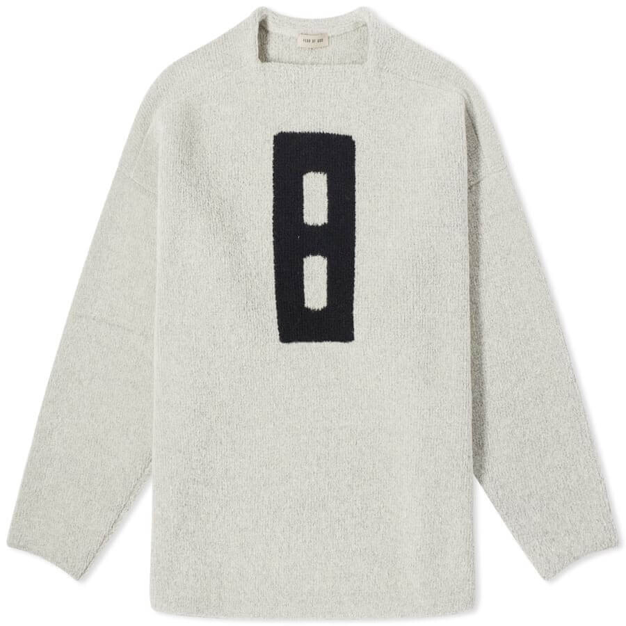 

Джемпер Fear Of God 8 Boucle Relaxed, серый