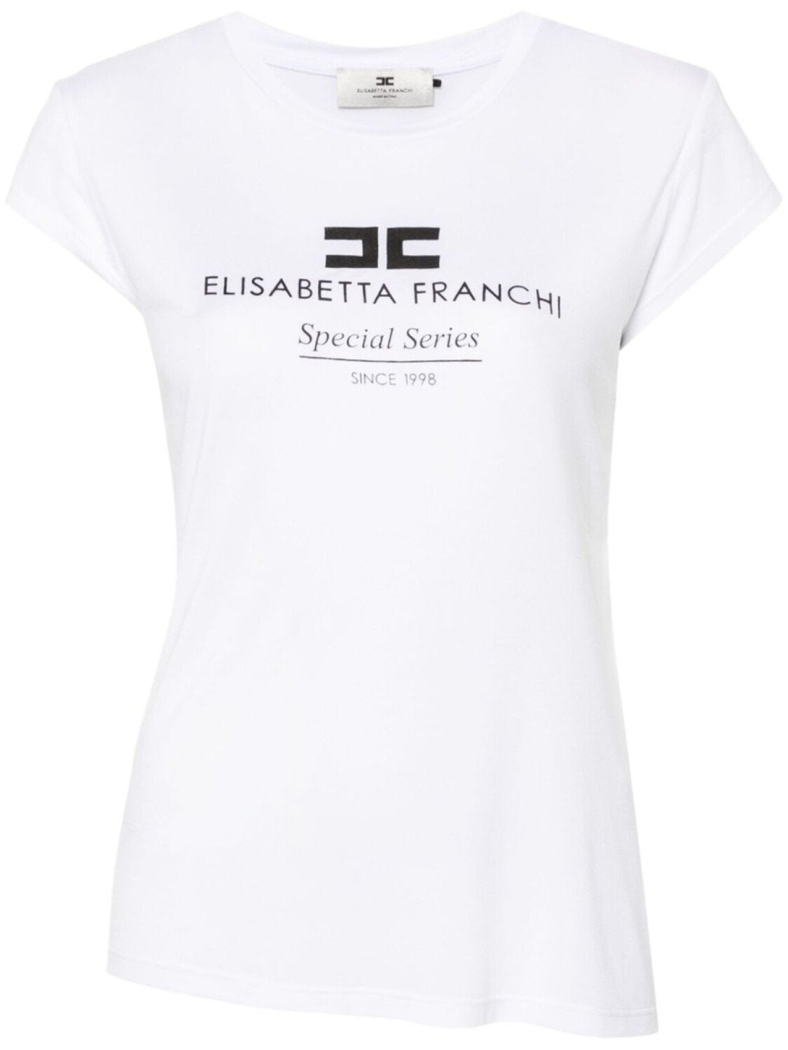 

Elisabetta Franchi футболка с логотипом, белый