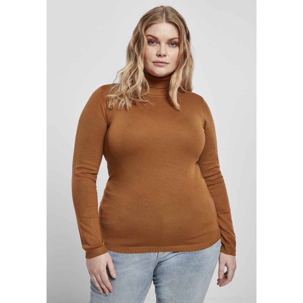 

Футболка с длинным рукавом Urban Classics Turtleneck, оранжевый