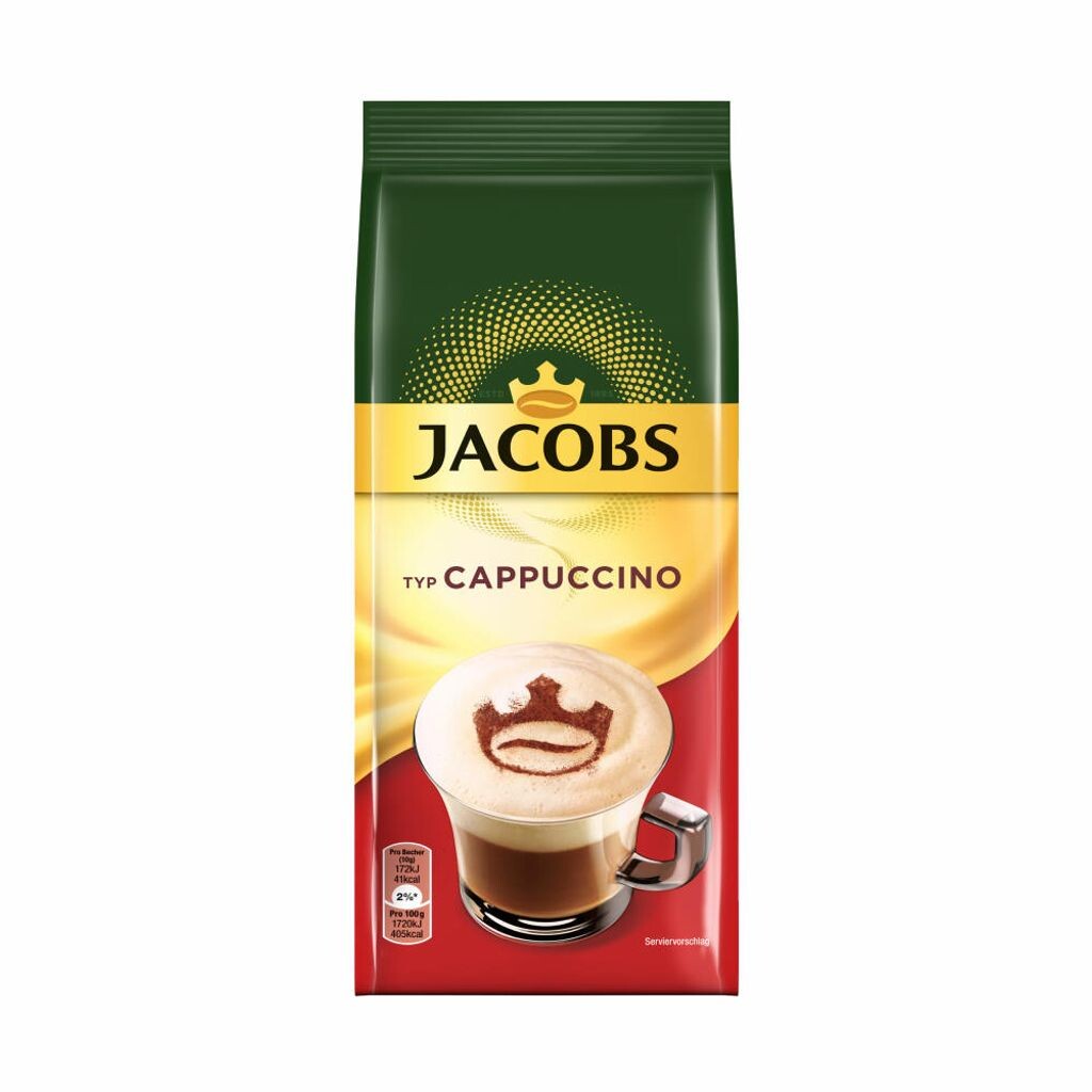 

Капучино Jacobs первоклассный вкус в сменном пакете 400г