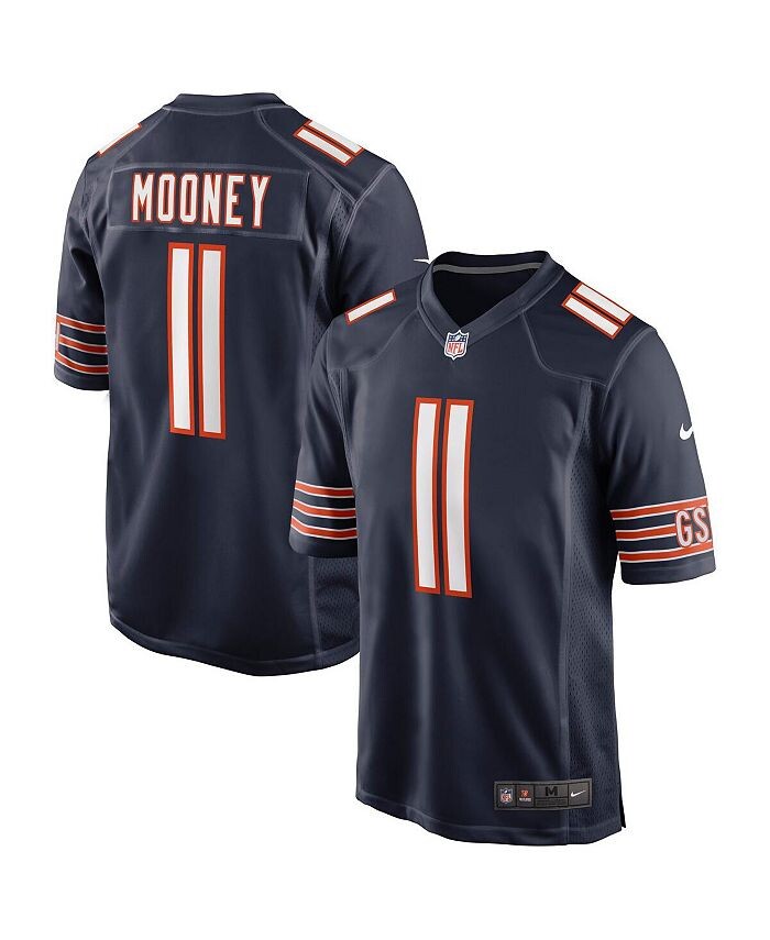 

Мужское джерси Darnell Mooney Navy Chicago Bears Game Nike, синий