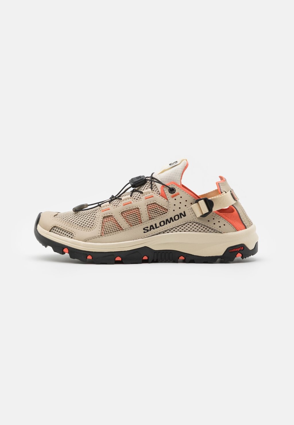 

Кроссовки TECHAMPHIBIAN 5 Salomon, цвет white pepper/bleached sand/living coral