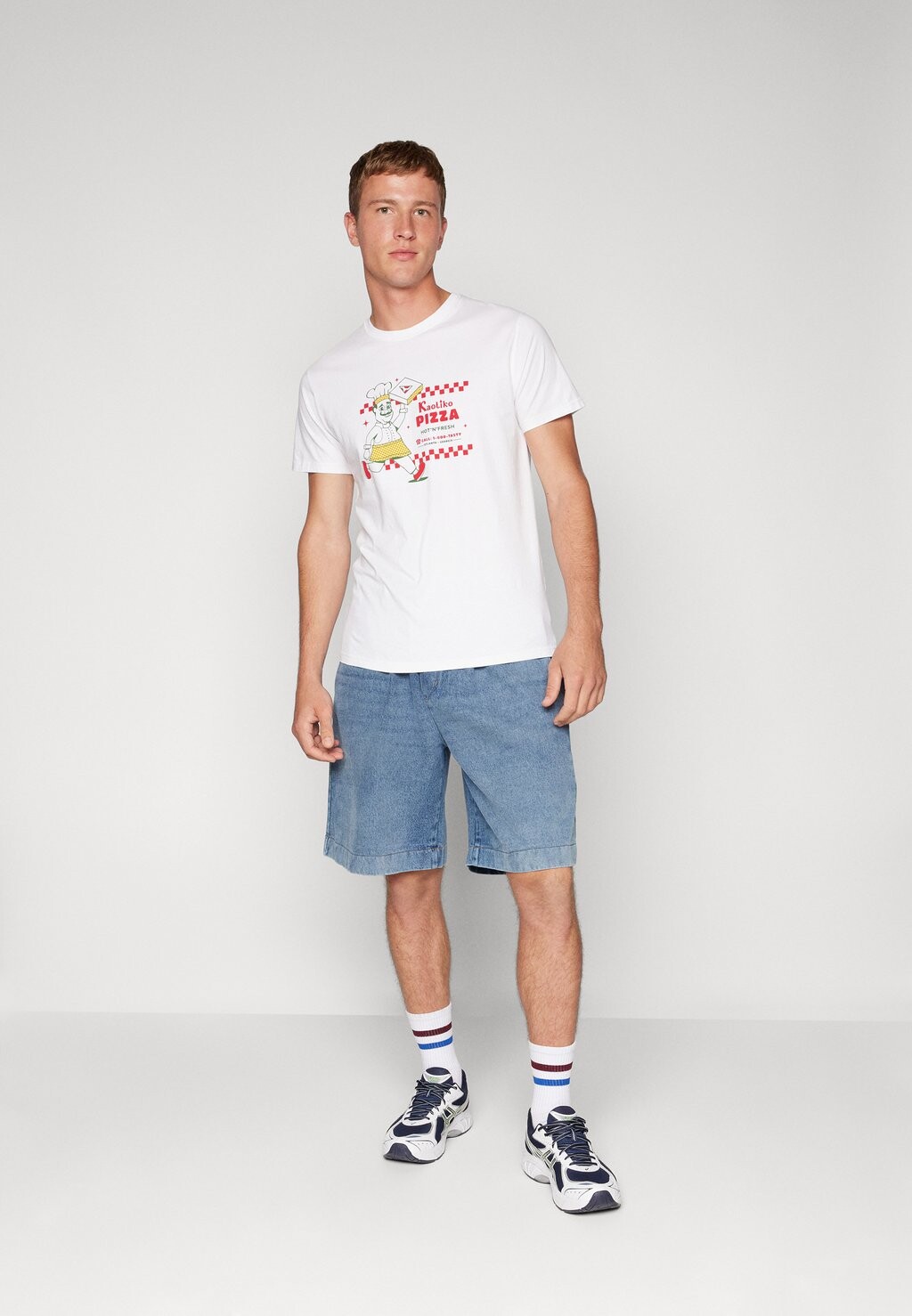 

Джинсовые шорты Bermuda Oversize Medium Kaotiko, деним средний