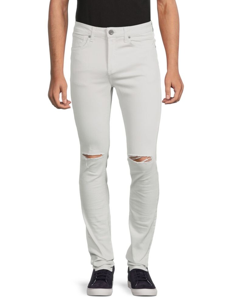 

Рваные джинсы скинни Greyson Monfrère, цвет Light Grey
