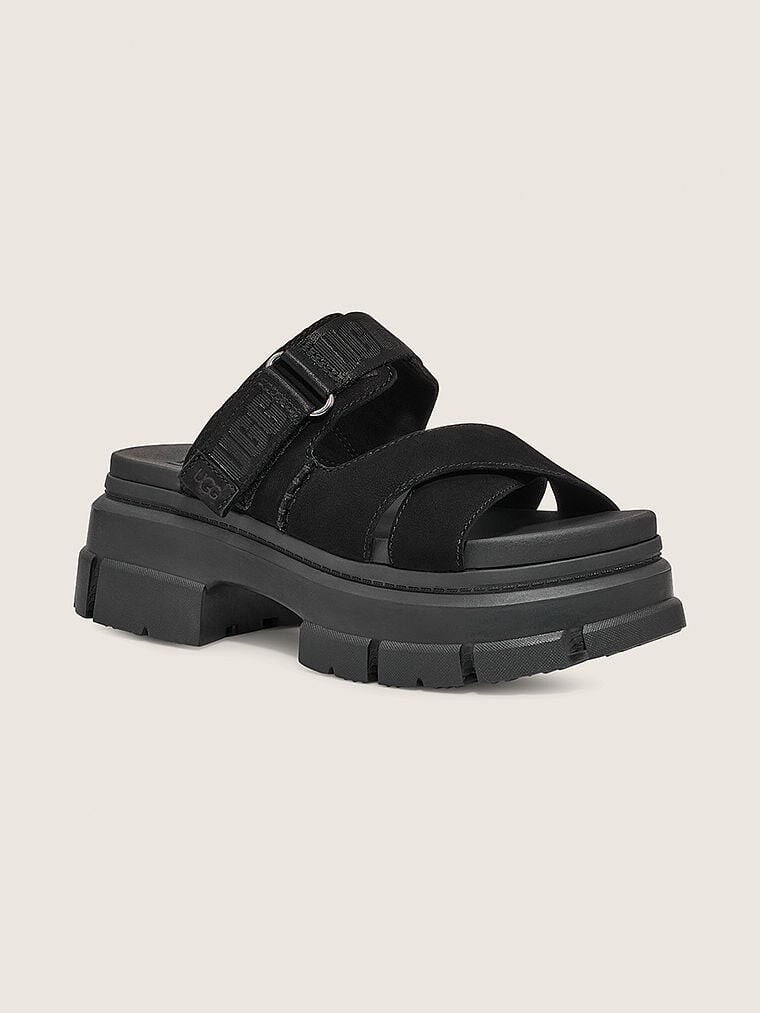 

Шлепанцы Ugg Ashton Slide, чёрный