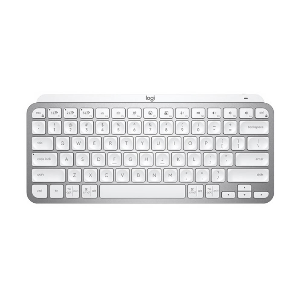 беспроводная клавиатура logitech keys to go черный русская Клавиатура Logitech MX Keys Mini для Mac, беспроводная, серый