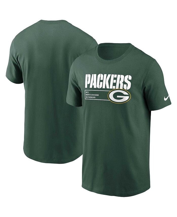 

Мужская зеленая футболка Green Bay Packers Division Essential Nike, зеленый