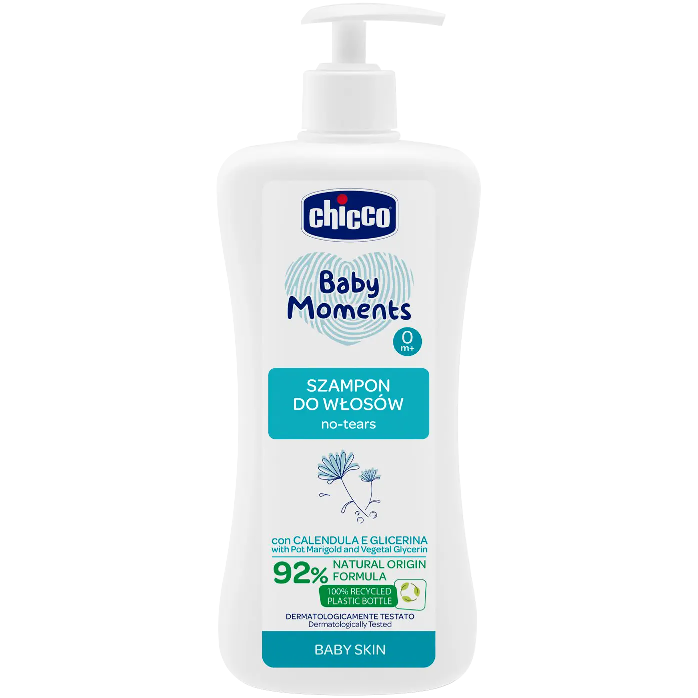 

Chicco Baby Moments Baby Skin 0m+ шампунь для детских волос, 500 мл