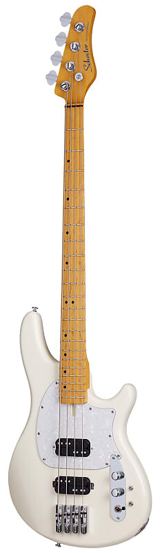 

4-струнная электрическая бас-гитара Schecter CV-4, слоновой кости