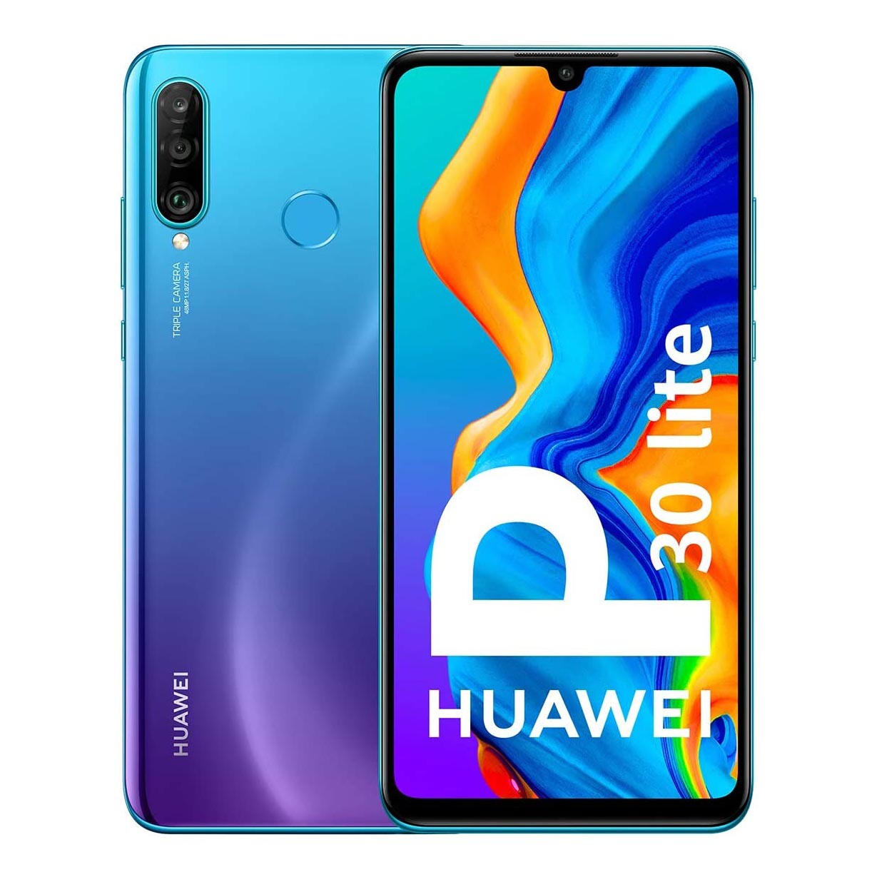 Смартфон Huawei P30 Lite 6.15'', 4 Гб/128 Гб, синий – купить из-за ...