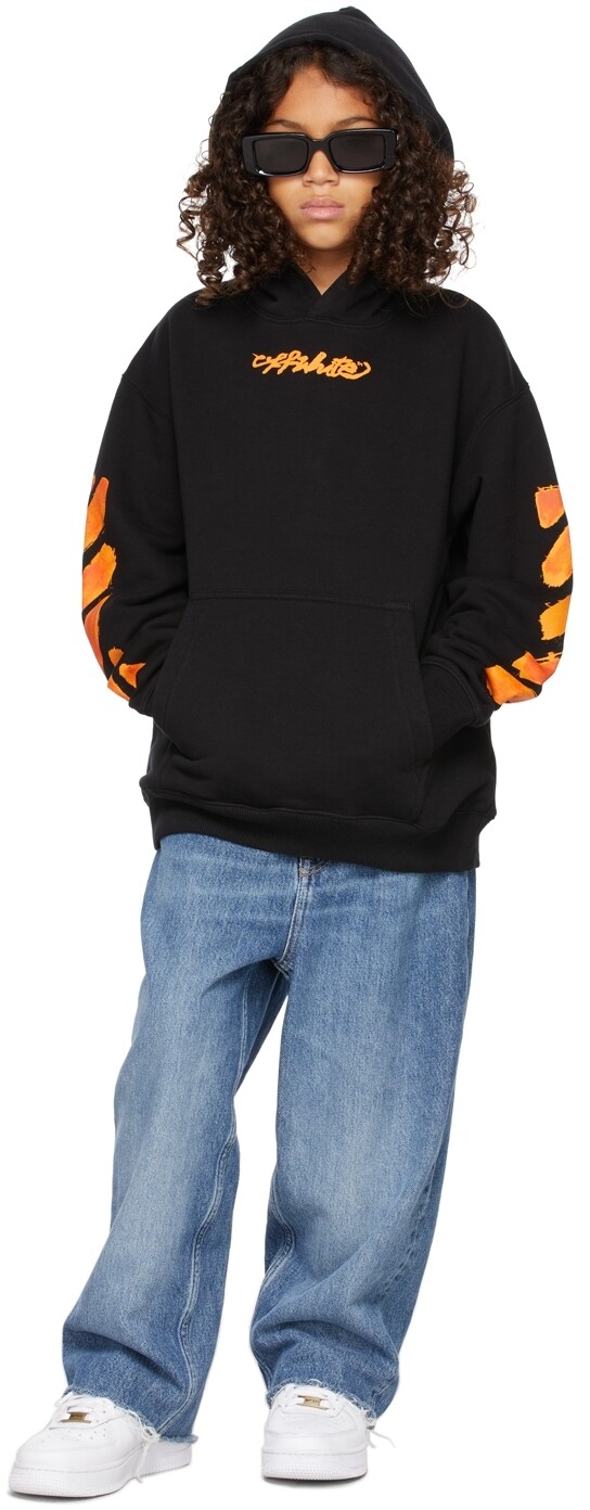 

Детская худи с логотипом Off-White