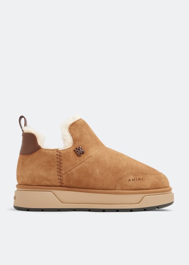 Ботинки AMIRI Malibu boots, коричневый – заказать из-за рубежа в«CDEK.Shopping»