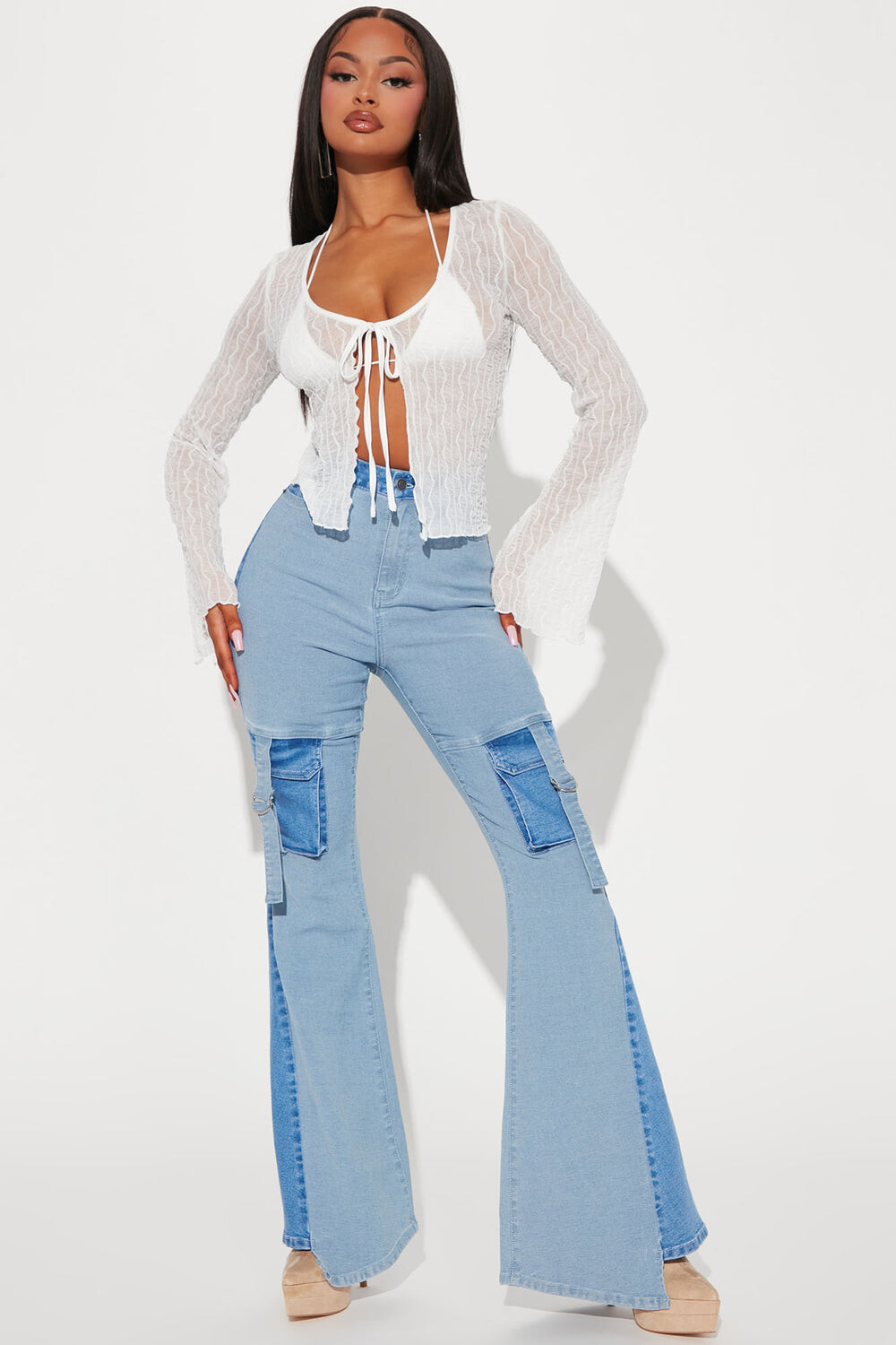 

Джинсы Fashion Nova FFB02, синий