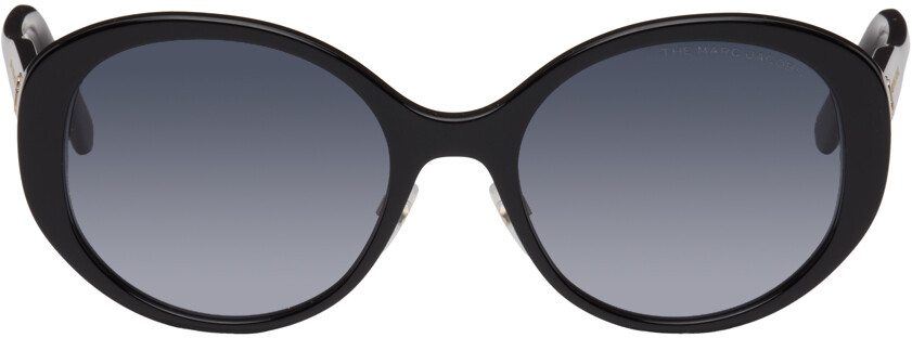 

Черные круглые солнцезащитные очки Marc Jacobs