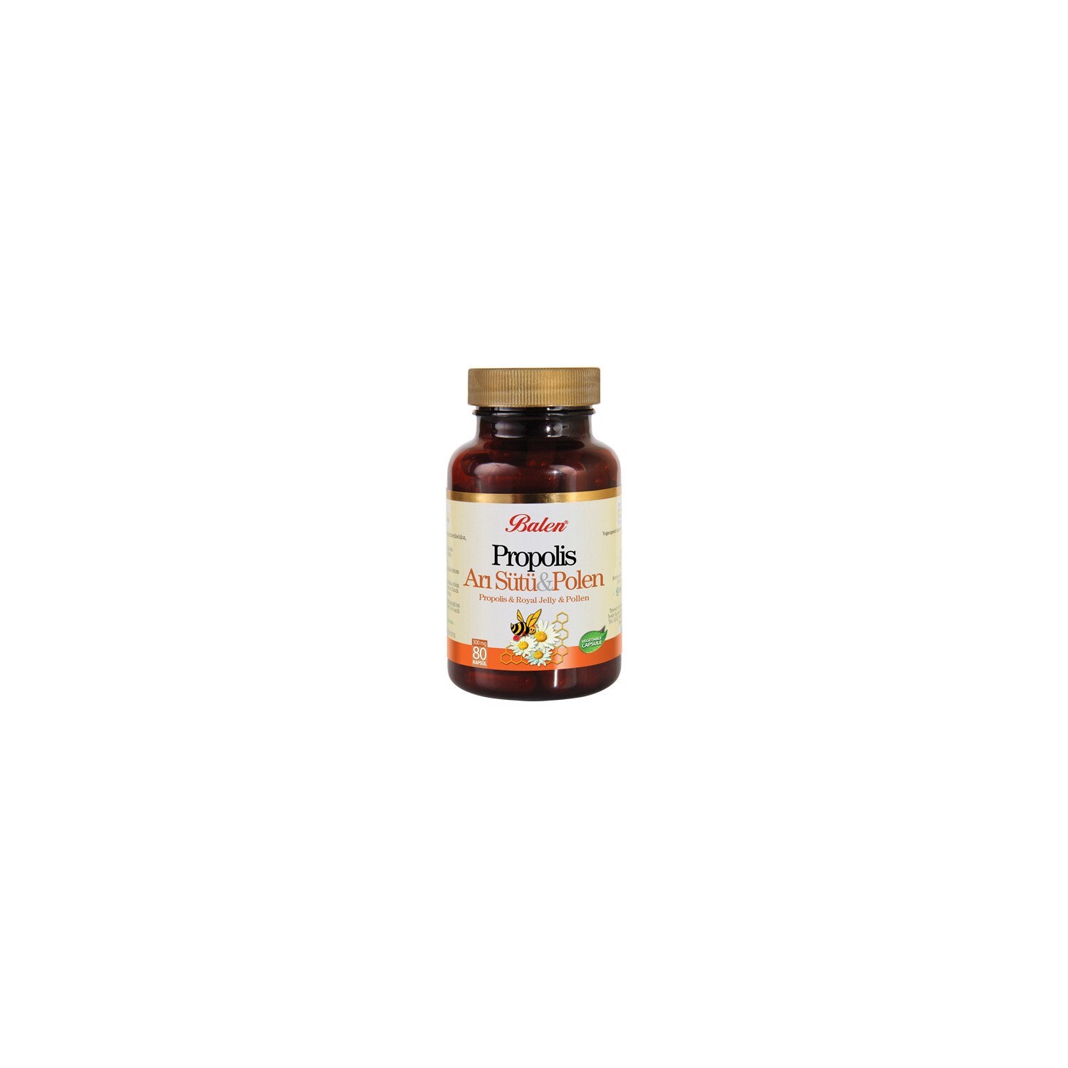 

Balen Propolis & Bee Milk & Pollen Capsule Supplementary Food 375 мг 80 капсул