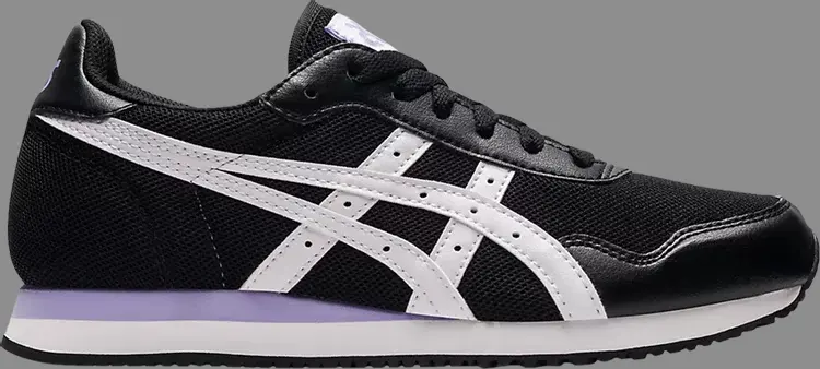 

Кроссовки wmns tiger runner 'black white' Asics, черный
