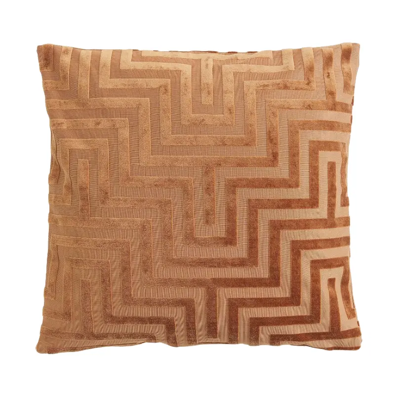 

Чехол для декоративной подушки H&M Home Velvet, коричневый