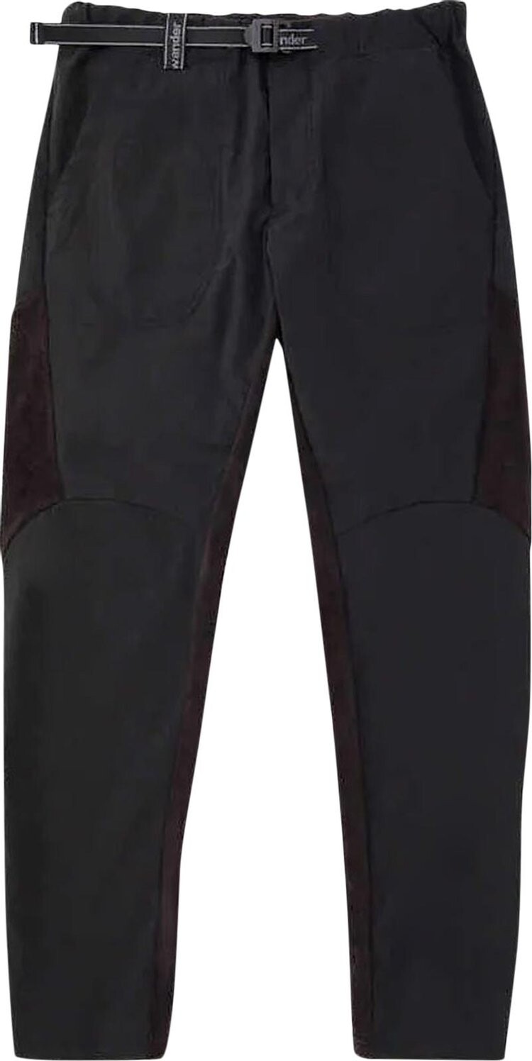 

Брюки And Wander Fleece Base Pants 'Black', черный
