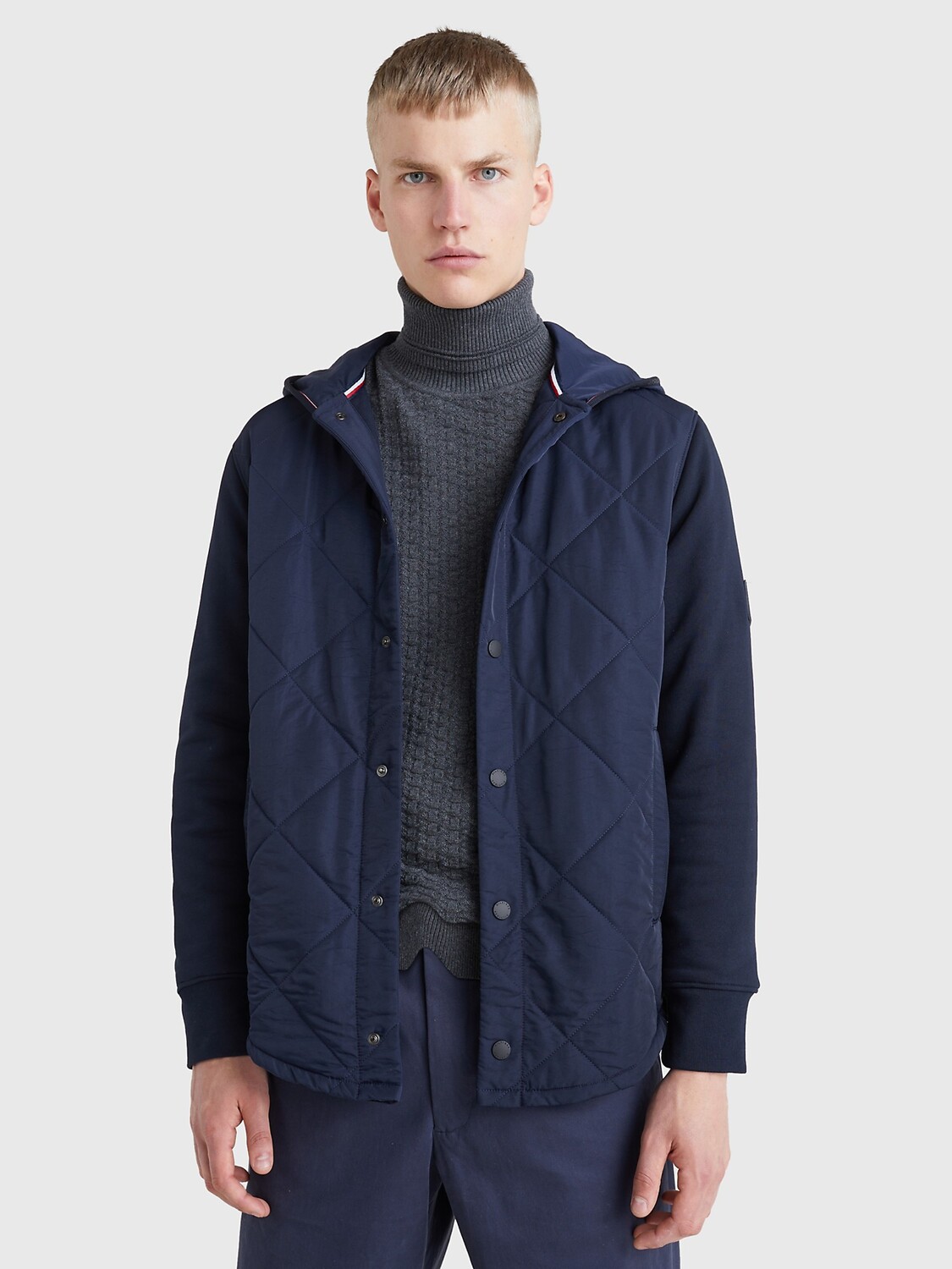 

Худи микс медиа Tommy Hilfiger, небо пустыни