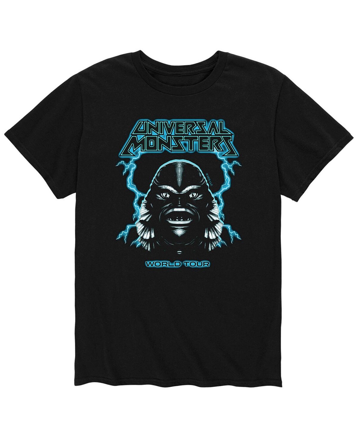 

Мужская футболка universal classic monster wolf tour AIRWAVES, черный