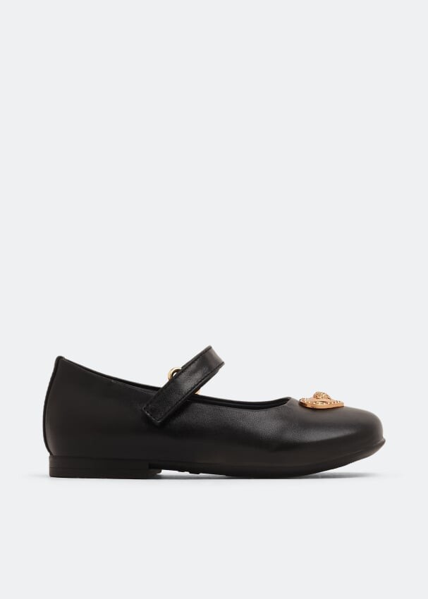 

Балетки VERSACE La Medusa ballerinas, черный