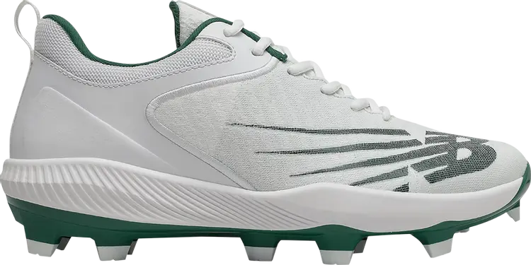 

Бутсы New Balance FuelCell 4040 v6 Molded 'Team Forest Green', белый
