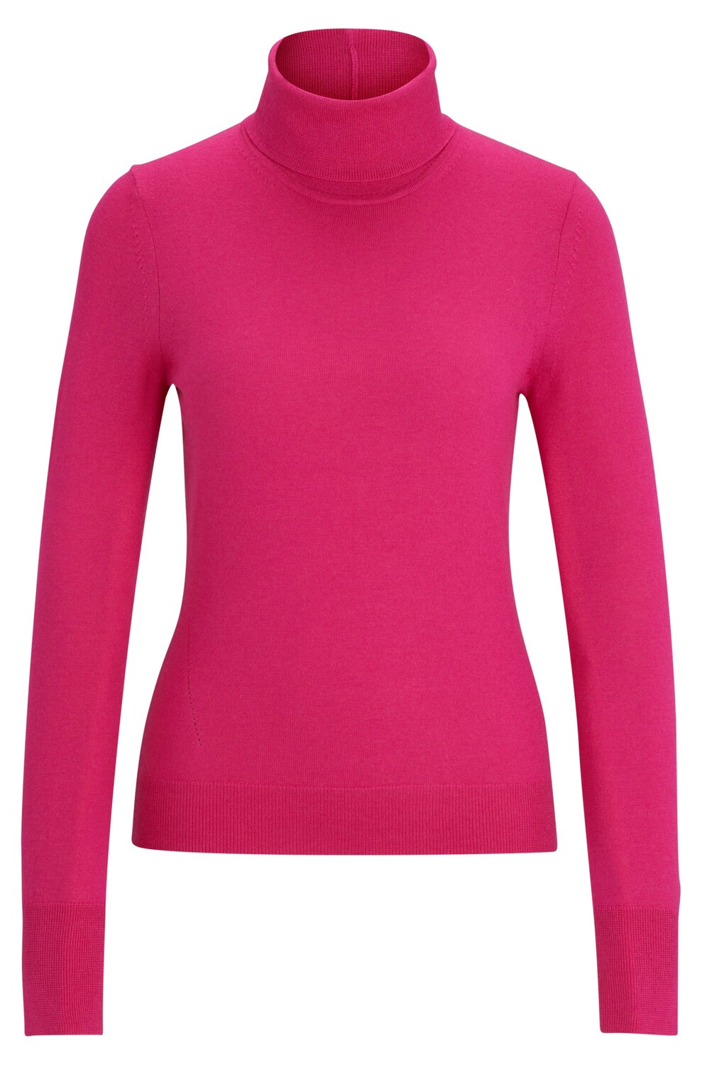 

Свитер Boss Rollneck In Virgin Wool, розовый