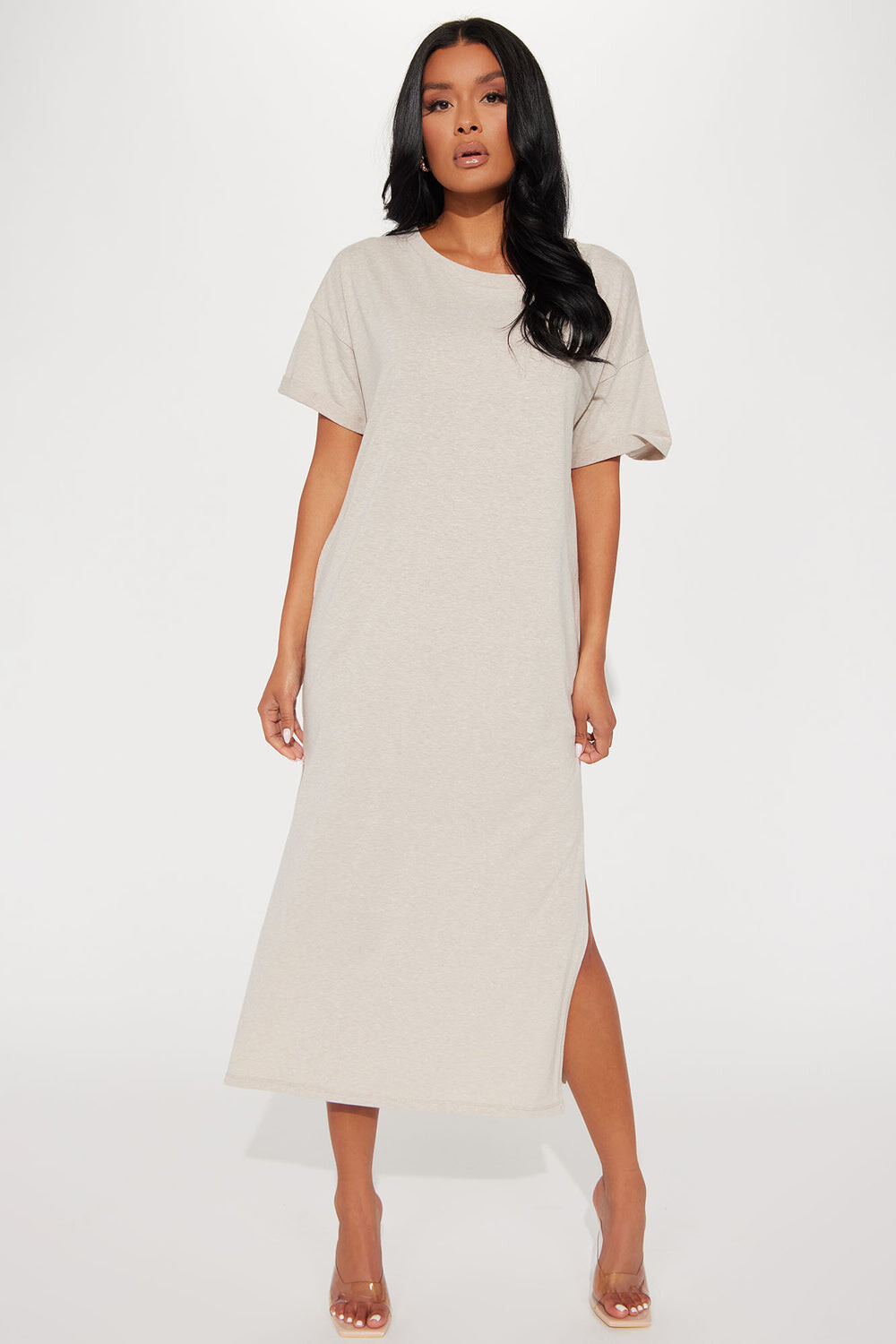

Платье Fashion Nova CJD1553, бежевый
