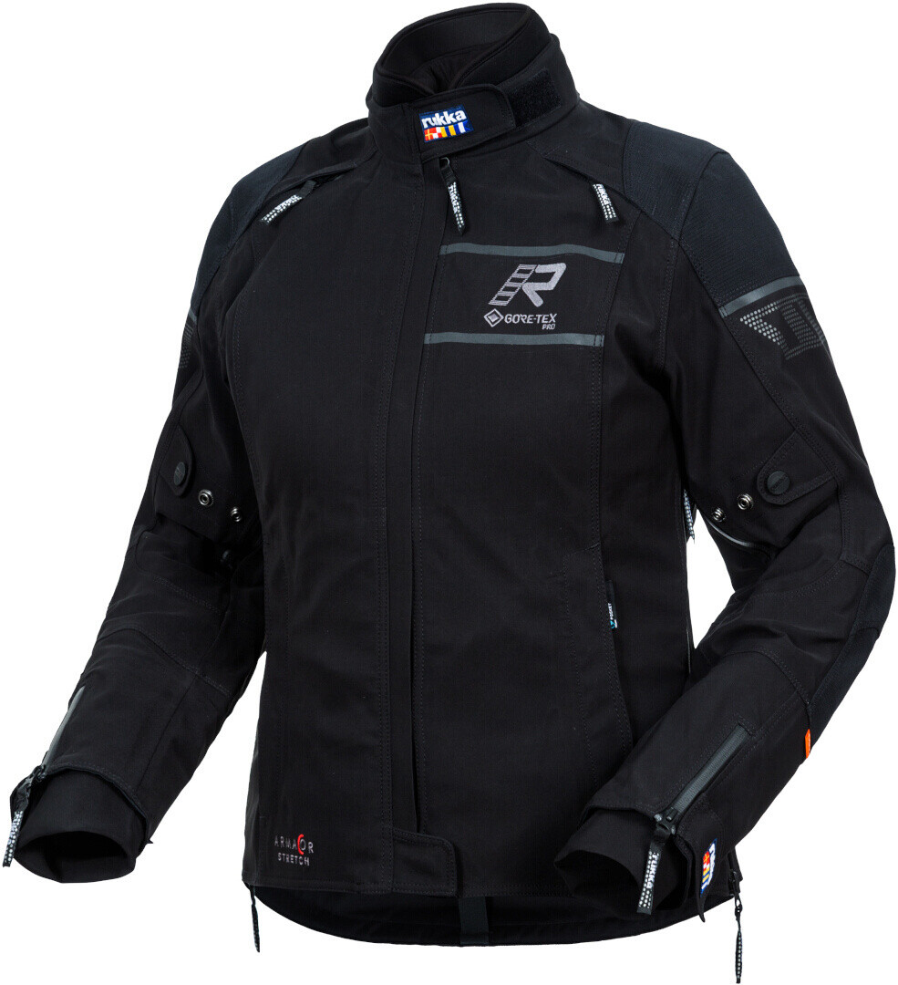 

Rukka Raptorina GTX Дамы Мотоцикл Текстильная куртка, черный