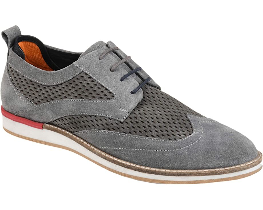 

Оксфорды Jett Wing Tip Derby Thomas & Vine, серый