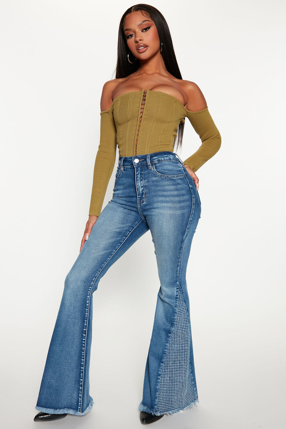 

Джинсы Fashion Nova NT2240MFL, синий