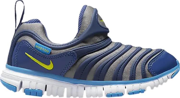 

Кроссовки Nike Dynamo Free PS 'Flat Pewter Mystic Navy', серый