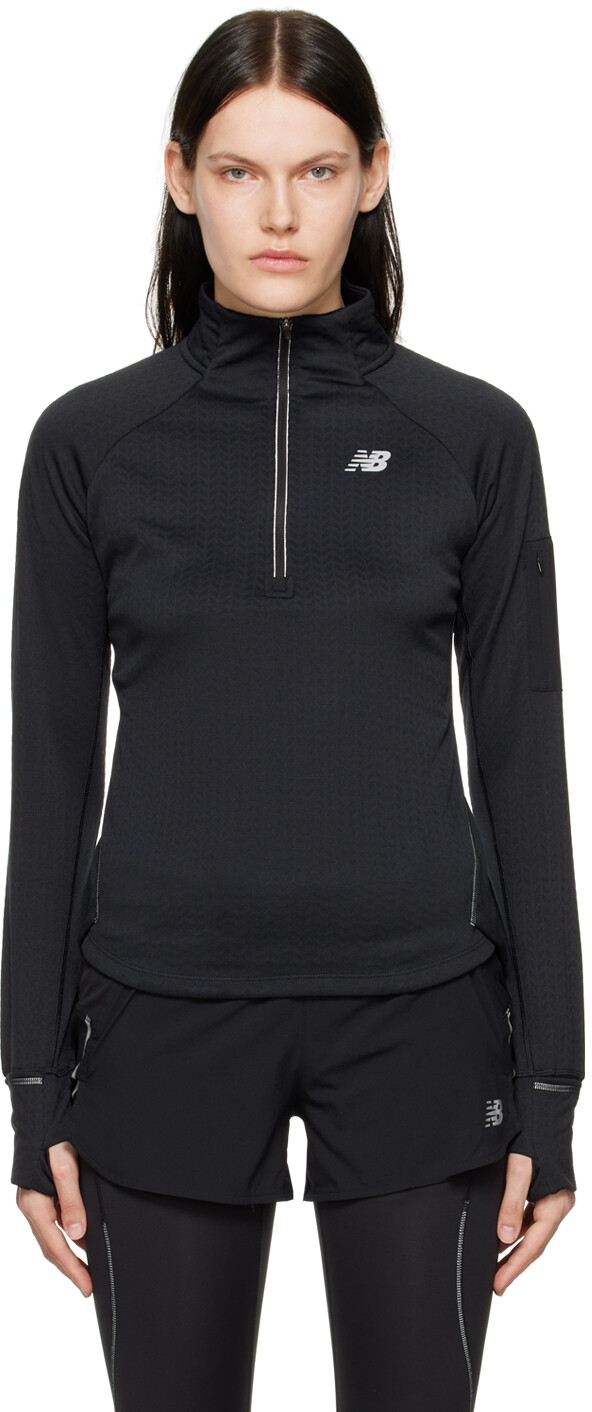 

Черный свитшот Heat Grid New Balance