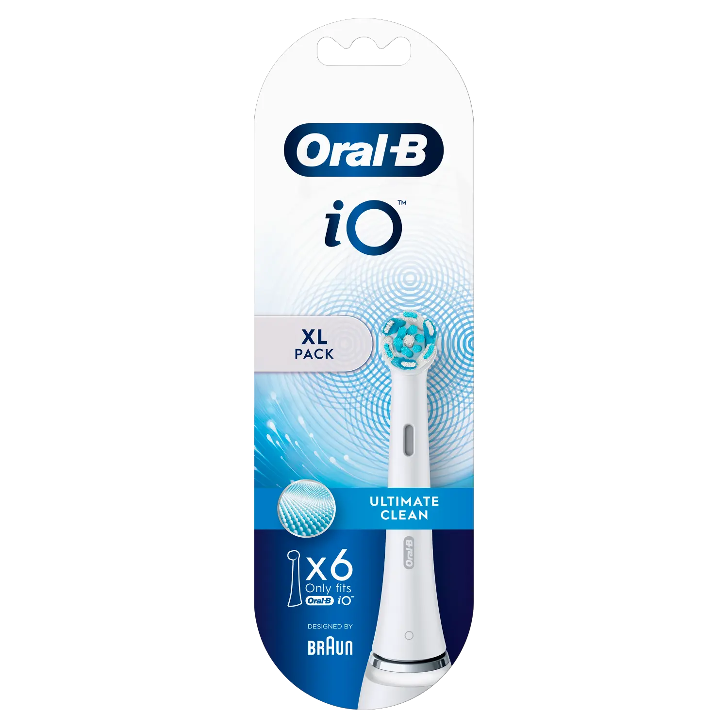 

Oral-B IO Clean White сменные насадки для магнитной зубной щетки, 6 шт./уп.