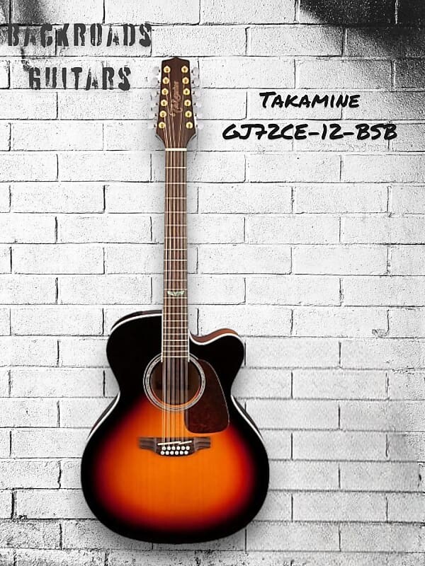 

Акустическая гитара Takamine GJ72CE-12 String Jumbo Acoustic Electric Guitar