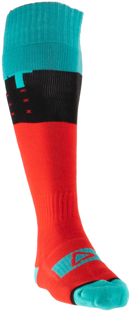 

Носки Leatt Tricolor для мотокросса, сине-красные