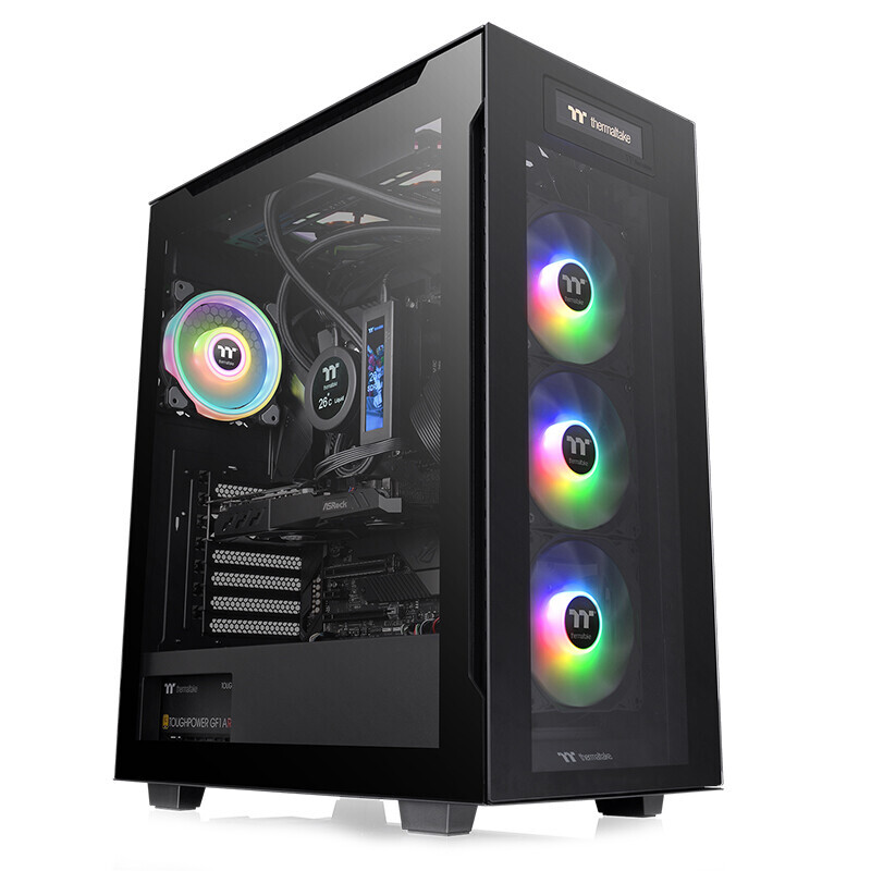 

Корпус Thermaltake Divider 550 TG Ultra, Mid Tower, черный