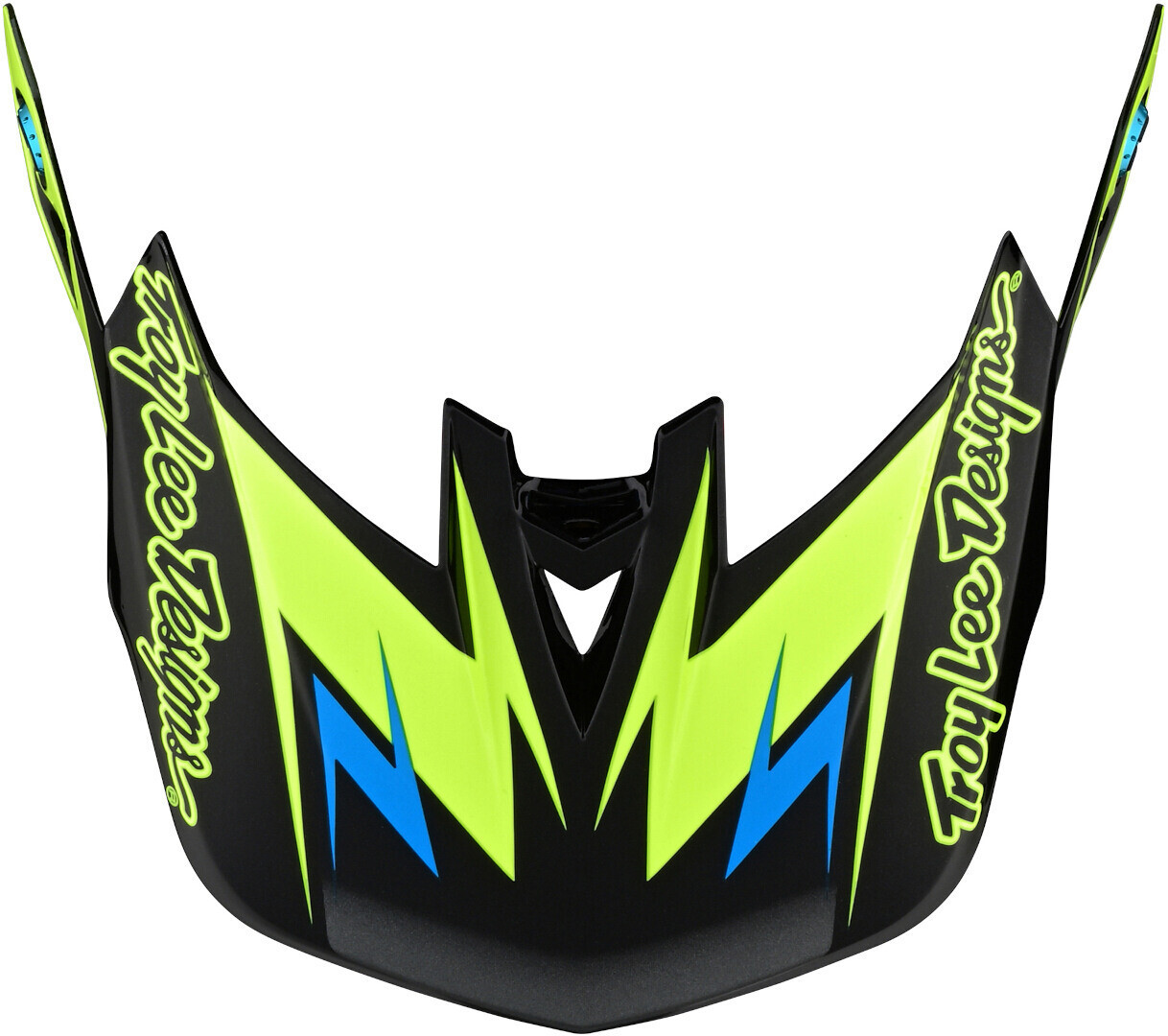 

Пик защитный Troy Lee Designs D4 Volt для шлема, черный/желтый
