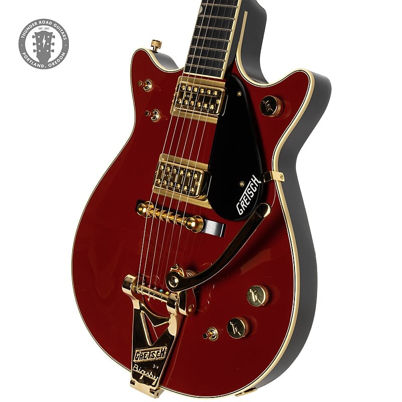 

Новый Gretsch G6131-62 Vintage Select '62 Jet с красной отделкой Bigsby Firebird G6131-62 Vintage Select '62 Jet with Bigsby