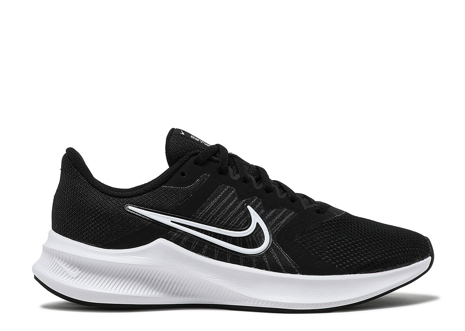 

Кроссовки Nike Downshifter 11 'Black White', черный