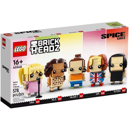 Конструктор Lego Home BrickHeadz Spice Girls Tribute 40548, 578 деталей конструктор lego brickheadz alex 40624 86 деталей