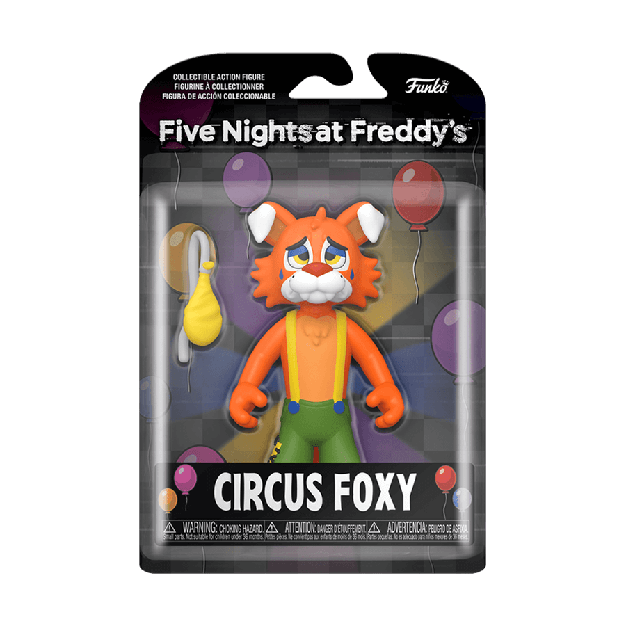 Фигурка Funko Five Nights at Freddy's - Circus Foxy игровая фигурка funko five nights at freddy’s jack o bonnie из игры five nights at freddy’s