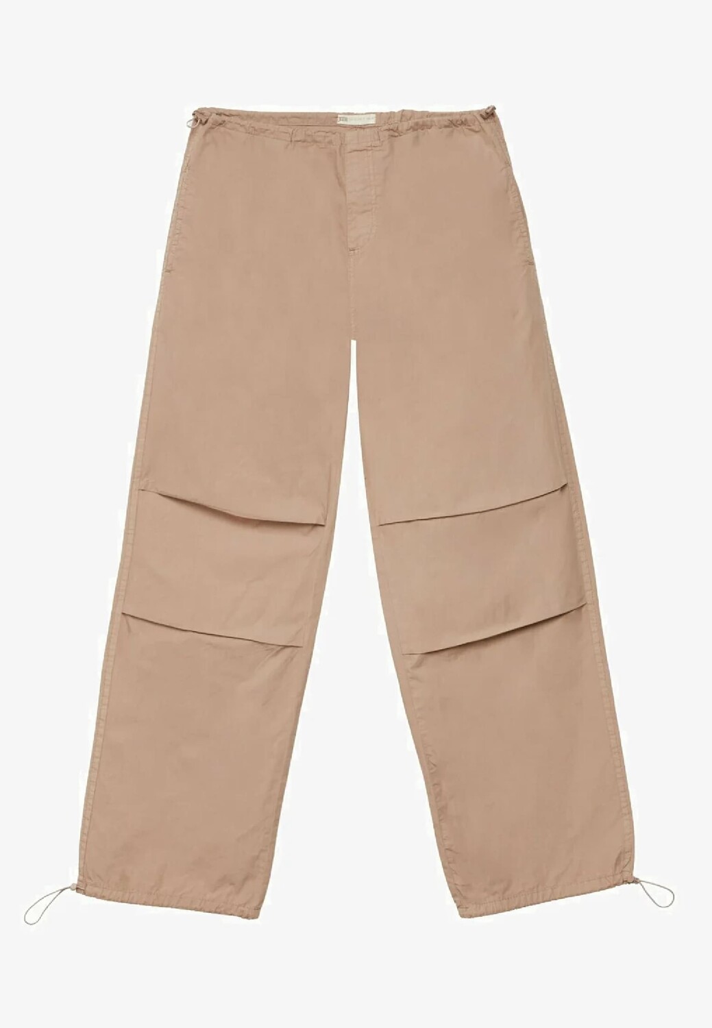 

Спортивные брюки Stradivarius Parachute Popelin, песочный