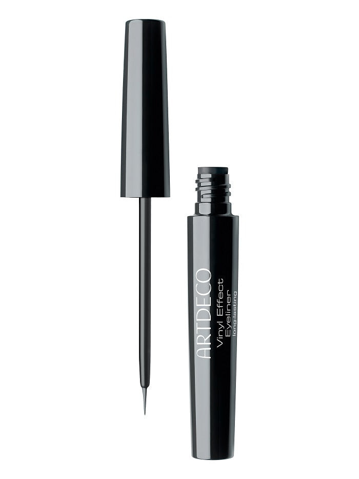 

Artdeco Стойкая подводка для глаз Vinyl Effect Eyeliner Long Lasting в кисточке 10 Black 4.5ml