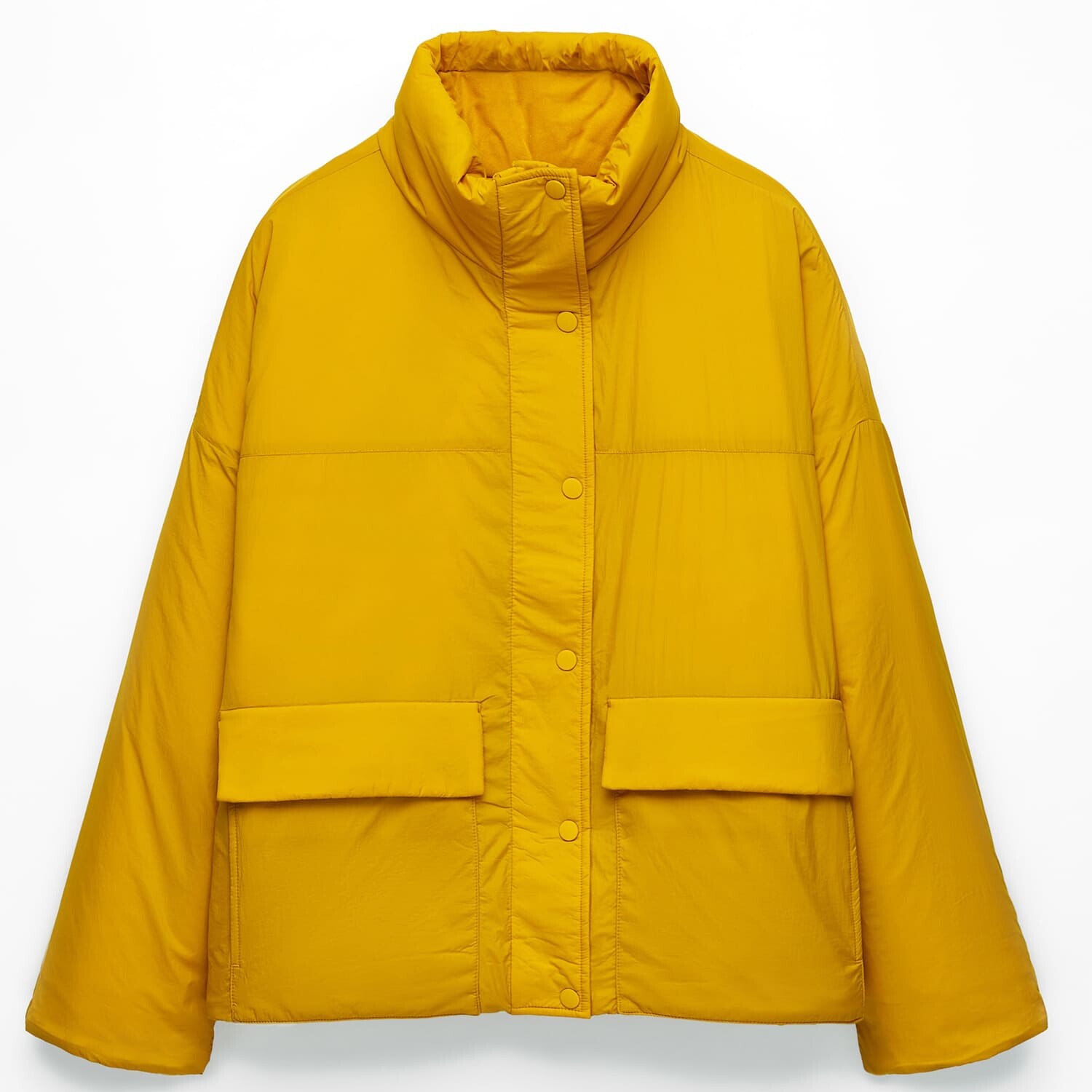 Куртка Oysho Lightweight, Water-Repellent Fellex Aerogel, желтый