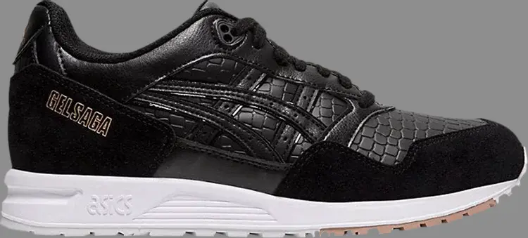 

Кроссовки wmns gel saga 'black' Asics, черный