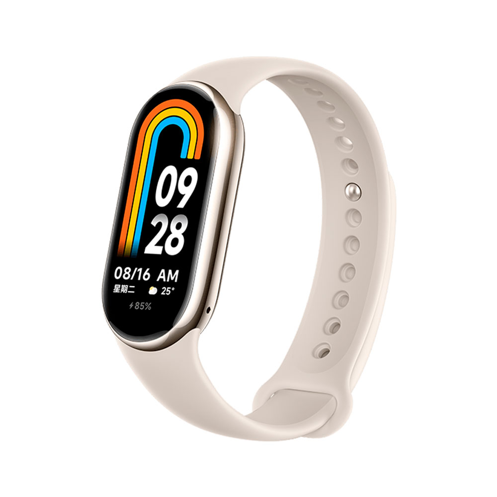 Фитнес-браслет Xiaomi Smart Band 8 (CN), NFC, белый – купить из-за границы  через сервис «CDEK.Shopping»